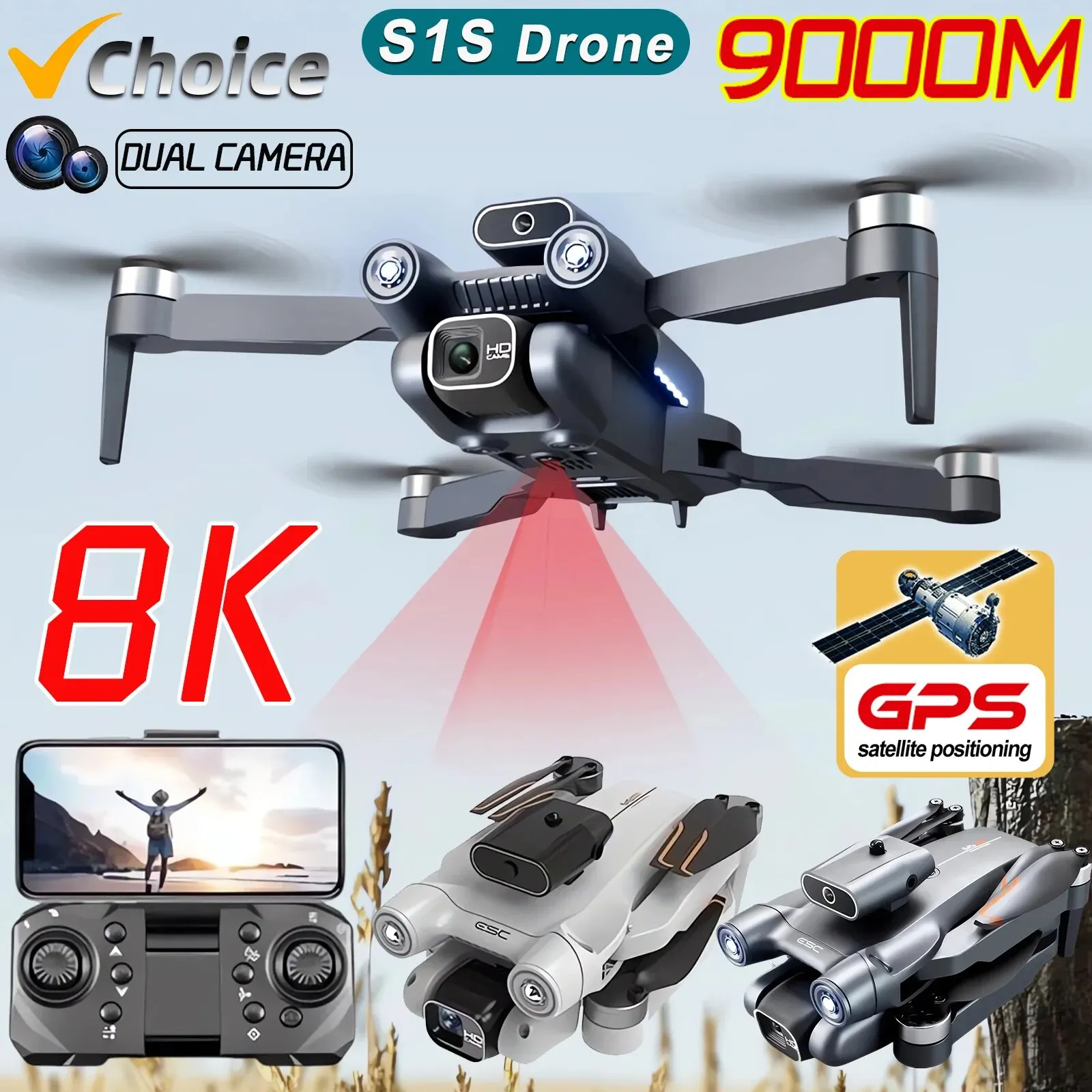 Drone Camera Hd - 전문 브러시리스 모터 드론 카메라, 장애물
