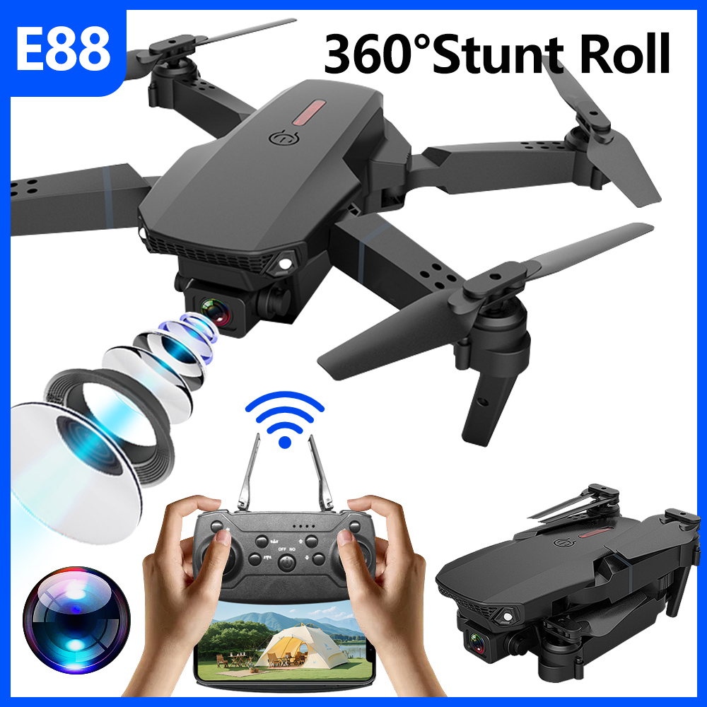 Eachine Drone E58 - E88 미니 드론 UAV 360도 회전