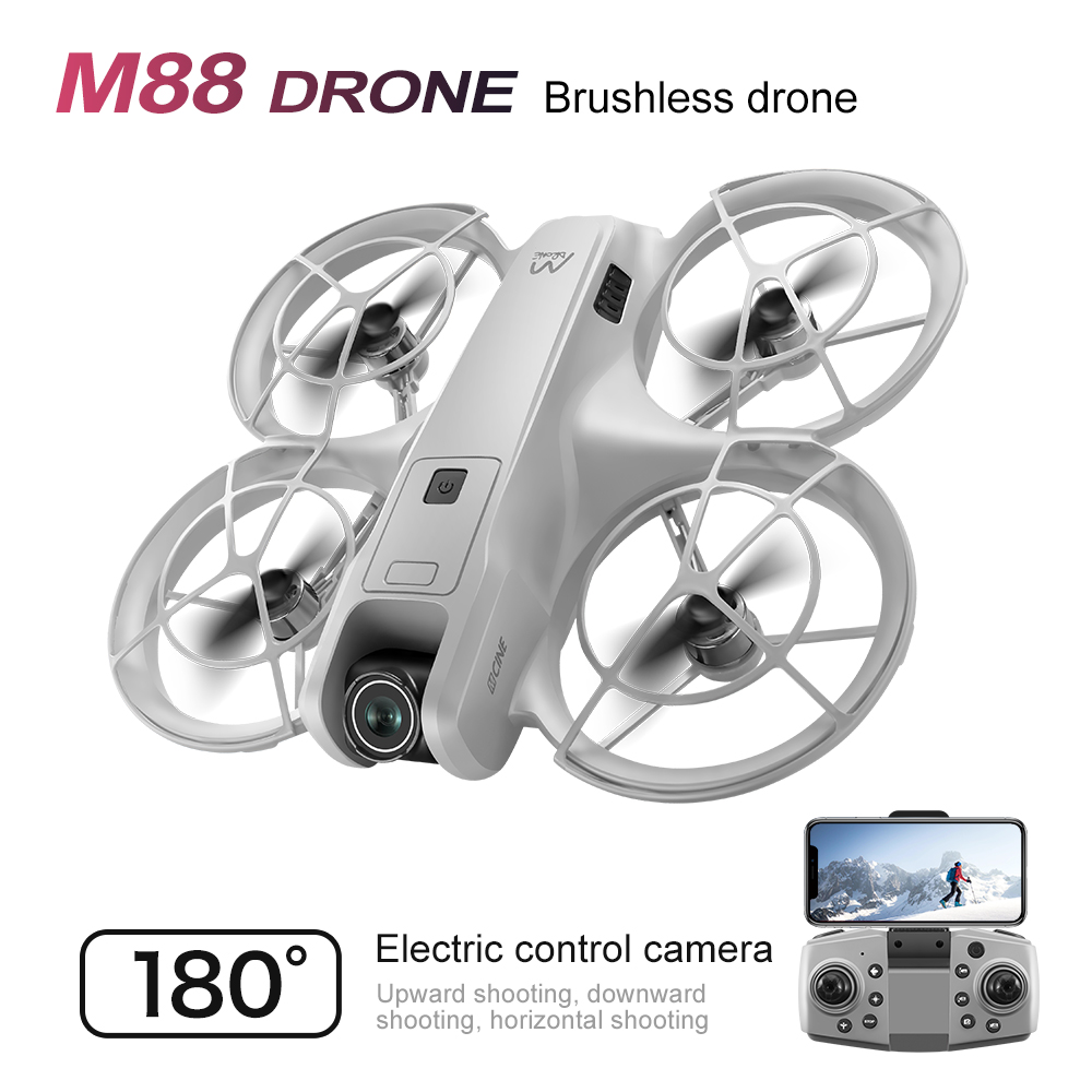 Drone Camera 4K - M88 미니 드론 전문가용 HD 4K