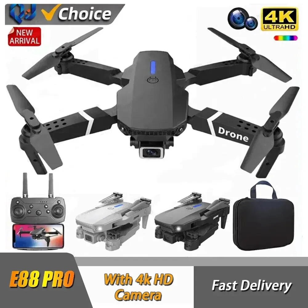 Eachine Drone E58 - 2024 E88Pro RC 드론, 4K 1080P