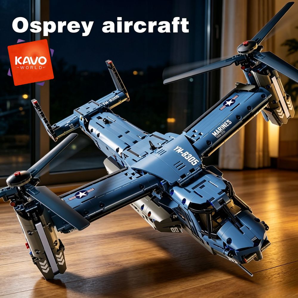 Jjrc Drone X12 - 카보월드 1486PCS V-22 오스프리 틸트로터 항공기