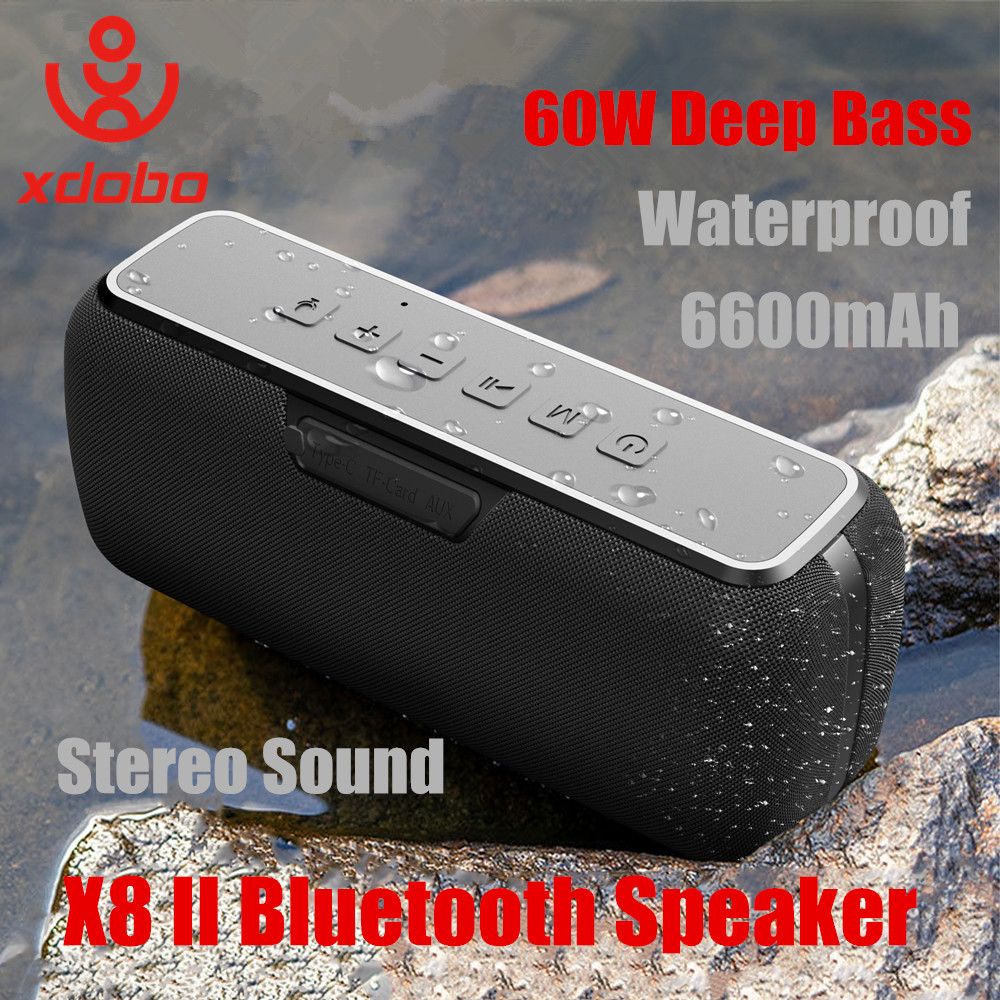 60W Xdobo X8II 블루투스 스피커 TWS 무선 - Holy Stone Drone Hs175 리뷰 및 가격