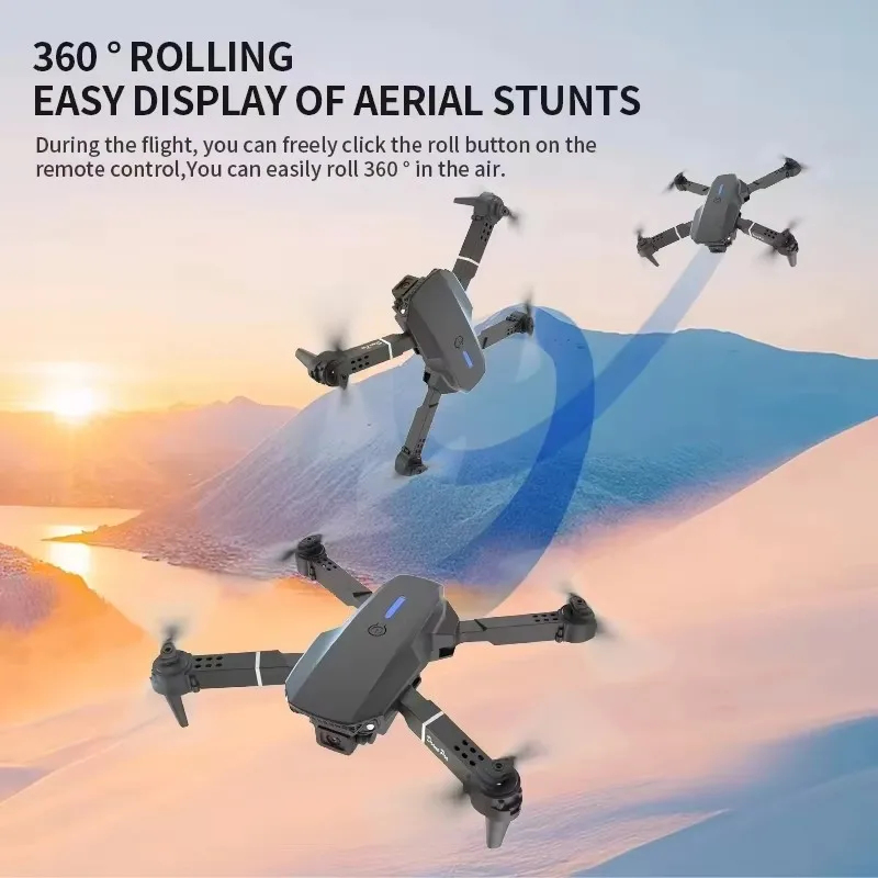 키드 프로페셔널 E88 에어 스크린 컨트롤 드론 와이드 - Eachine Drone E58 리뷰 및 가격